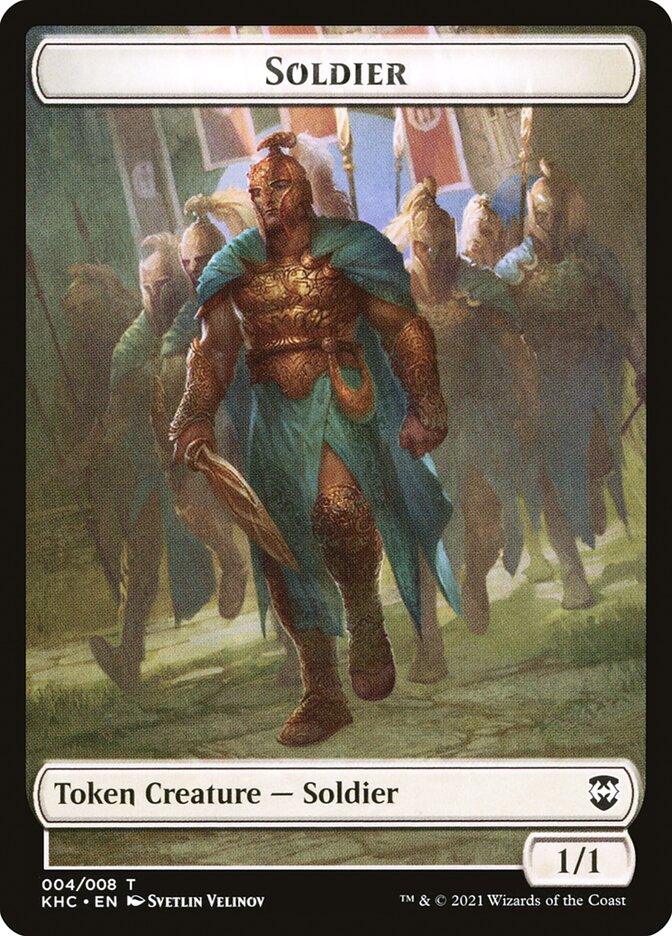 Bird (005) // Soldier Double-sided Token [Kaldheim Commander Tokens] - La Boîte Mystère ( The Mystery Box)