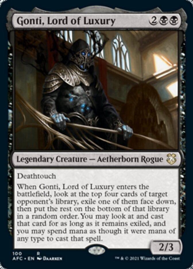 Gonti, Lord of Luxury [Dungeons & Dragons: Adventures in the Forgotten Realms Commander] - La Boîte Mystère ( The Mystery Box)