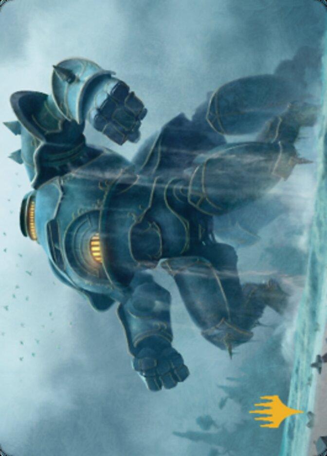 Depth Charge Colossus Art Card (Gold-Stamped Planeswalker Symbol) [The Brothers' War Art Series] - La Boîte Mystère ( The Mystery Box)