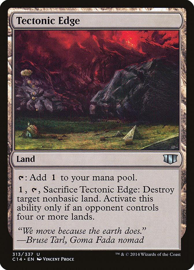Tectonic Edge [Commander 2014] - La Boîte Mystère ( The Mystery Box)