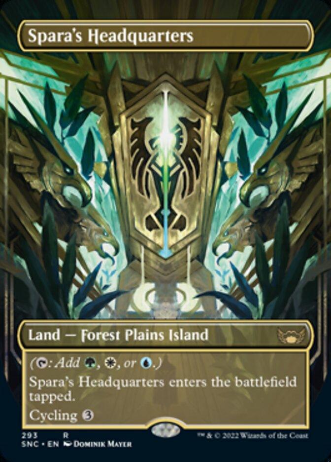 Spara's Headquarters (Borderless Alternate Art) [Streets of New Capenna] - La Boîte Mystère ( The Mystery Box)