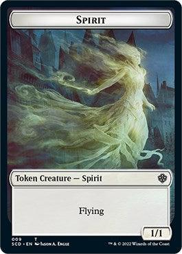 Cat Bird // Spirit Double-Sided Token [Starter Commander Decks] - La Boîte Mystère ( The Mystery Box)