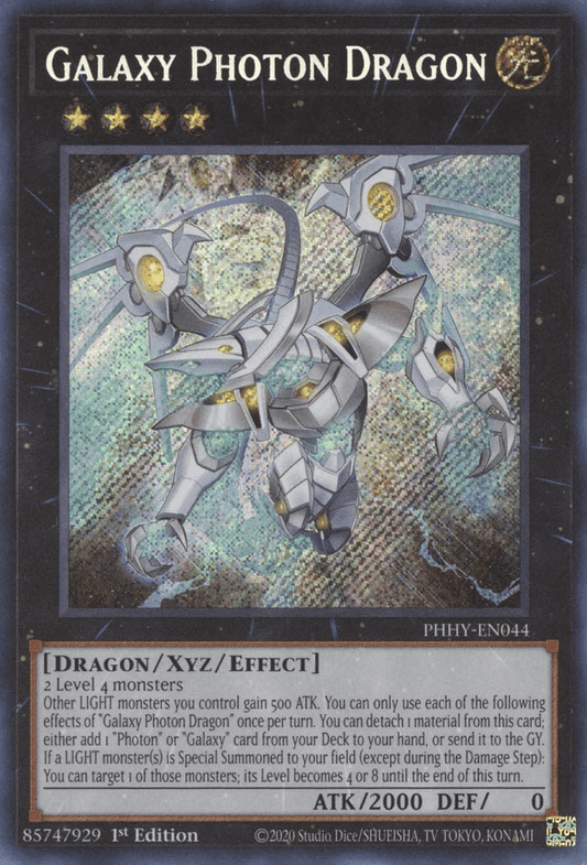 Galaxy Photon Dragon [PHHY-EN044] Secret Rare - La Boîte Mystère ( The Mystery Box)