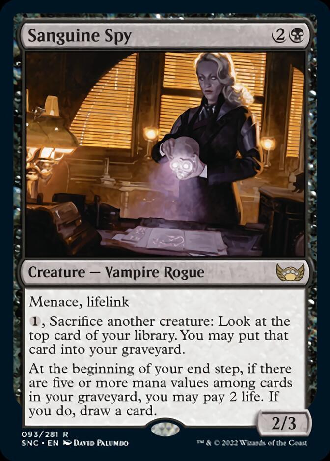 Sanguine Spy [Streets of New Capenna] - La Boîte Mystère ( The Mystery Box)