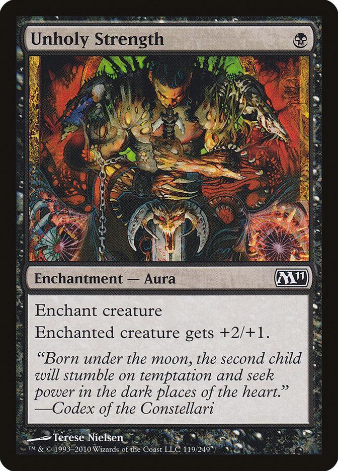 Unholy Strength [Magic 2011] - La Boîte Mystère ( The Mystery Box)