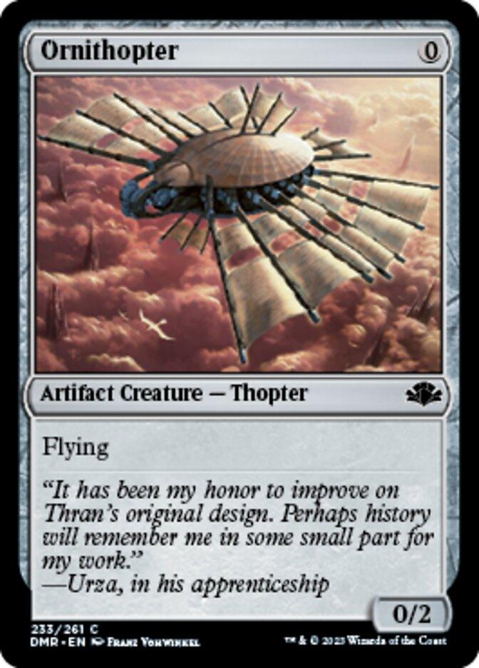 Ornithopter [Dominaria Remastered] - La Boîte Mystère ( The Mystery Box)