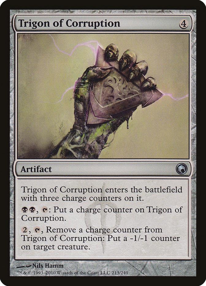 Trigon of Corruption [Scars of Mirrodin] - La Boîte Mystère ( The Mystery Box)