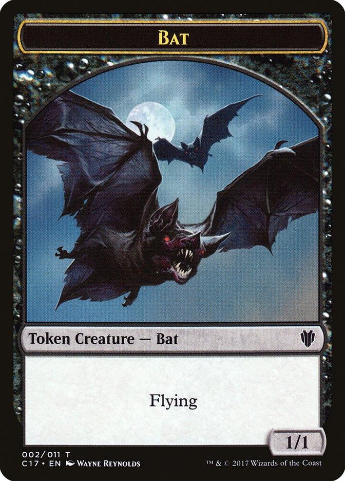 Bat // Vampire Double-sided Token [Commander 2017 Tokens] - La Boîte Mystère ( The Mystery Box)