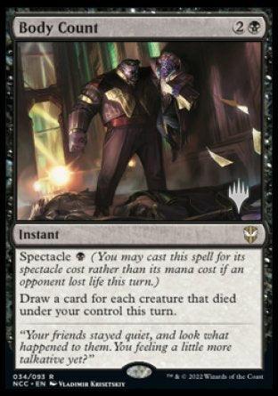 Body Count (Promo Pack) [Streets of New Capenna Commander Promos] - La Boîte Mystère ( The Mystery Box)