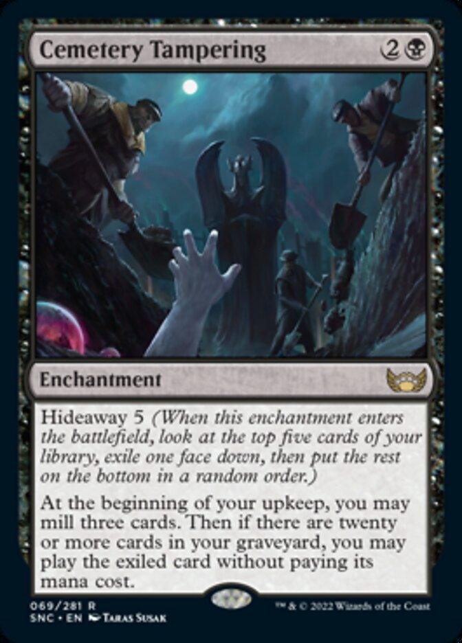 Cemetery Tampering [Streets of New Capenna] - La Boîte Mystère ( The Mystery Box)