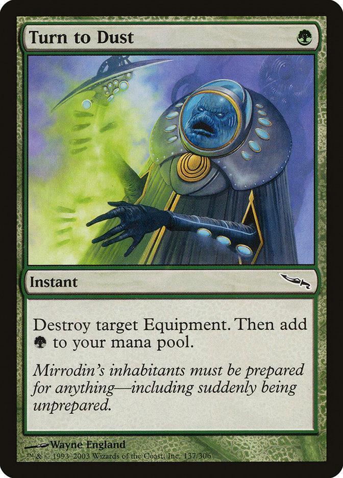 Turn to Dust [Mirrodin] - La Boîte Mystère ( The Mystery Box)