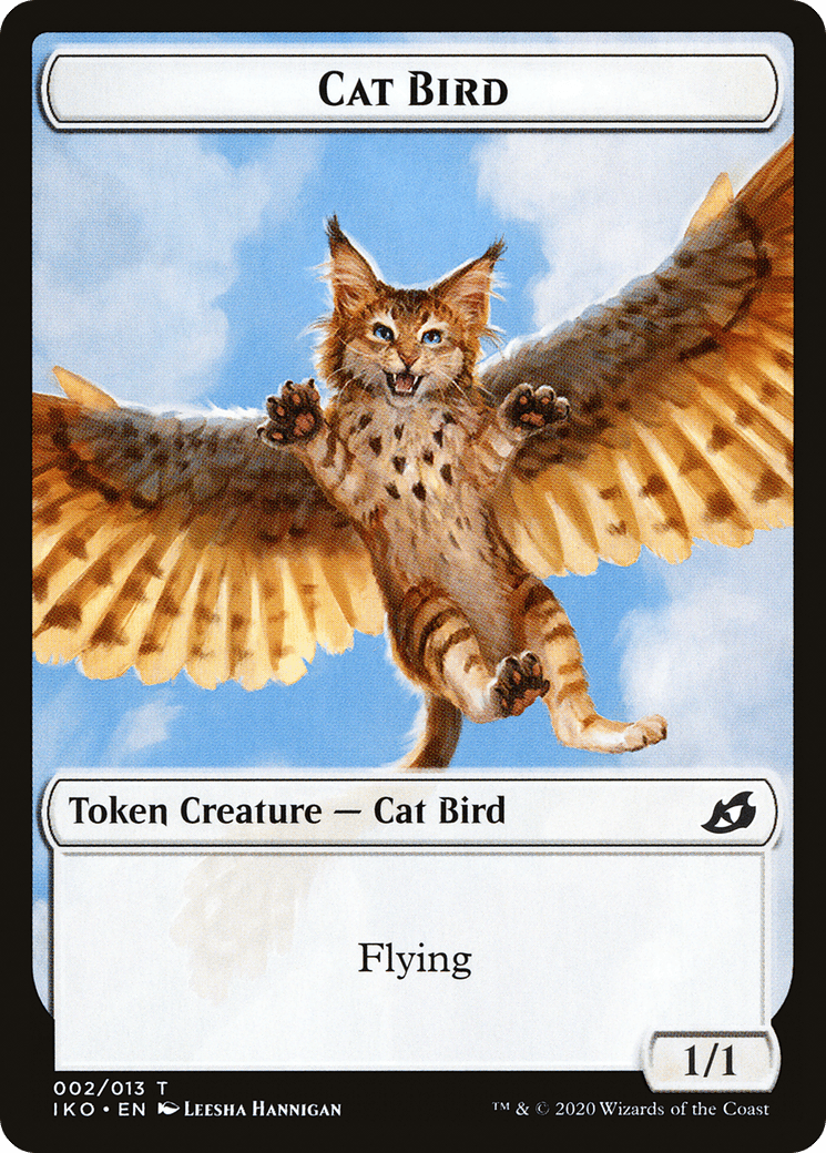 Cat Bird // Spirit Double-Sided Token [Starter Commander Decks] - La Boîte Mystère ( The Mystery Box)