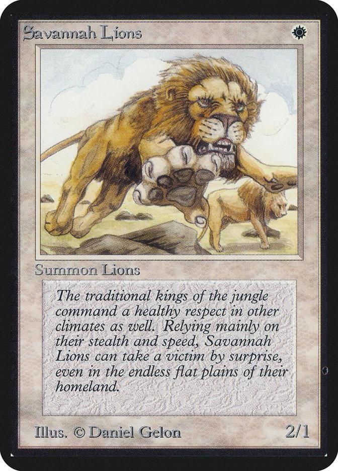 Savannah Lions [Limited Edition Alpha] - La Boîte Mystère ( The Mystery Box)