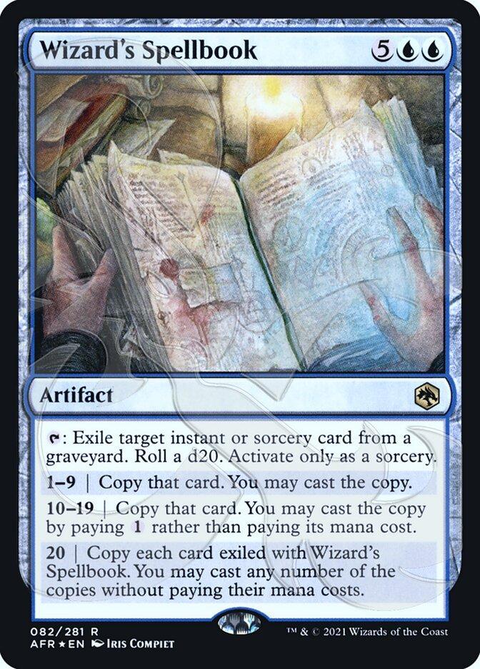 Wizard's Spellbook (Ampersand Promo) [Dungeons & Dragons: Adventures in the Forgotten Realms Promos] - La Boîte Mystère ( The Mystery Box)