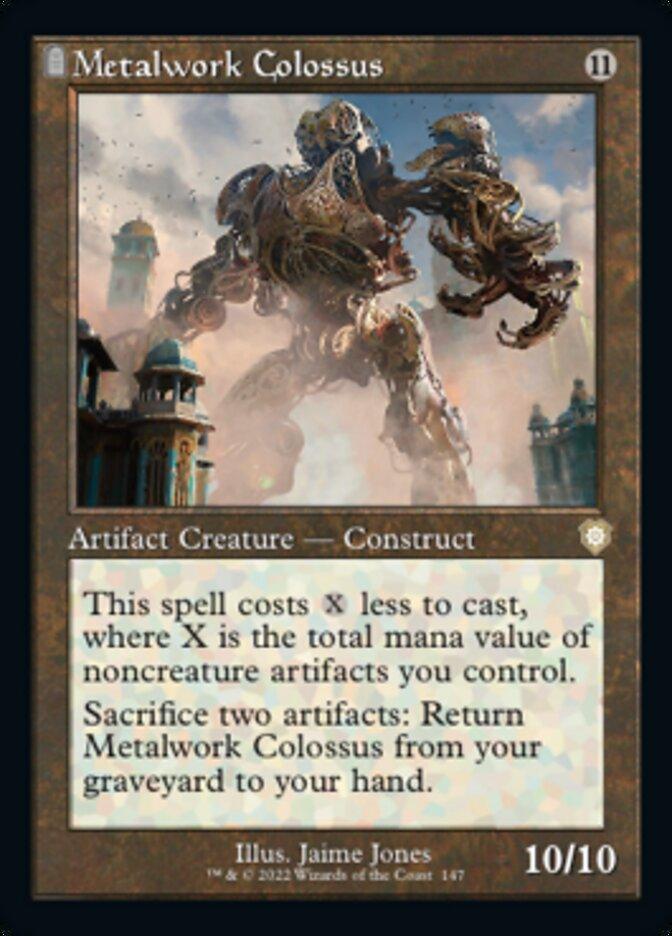 Metalwork Colossus (Retro) [The Brothers' War Commander] - La Boîte Mystère ( The Mystery Box)