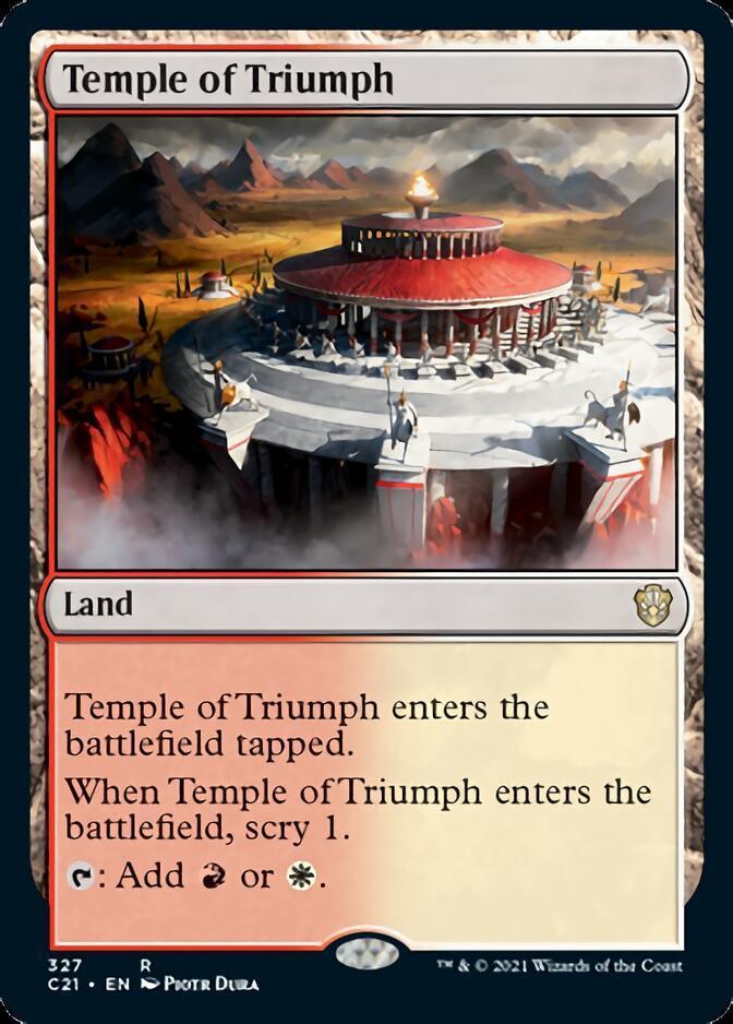 Temple of Triumph [Commander 2021] - La Boîte Mystère ( The Mystery Box)