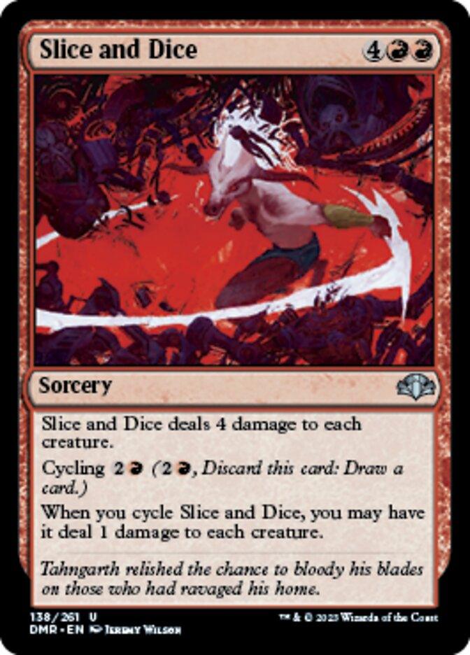 Slice and Dice [Dominaria Remastered] - La Boîte Mystère ( The Mystery Box)