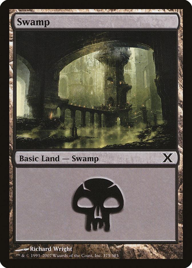 Swamp (375) [Tenth Edition] - La Boîte Mystère ( The Mystery Box)