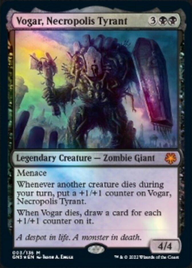 Vogar, Necropolis Tyrant [Game Night: Free-for-All] - La Boîte Mystère ( The Mystery Box)
