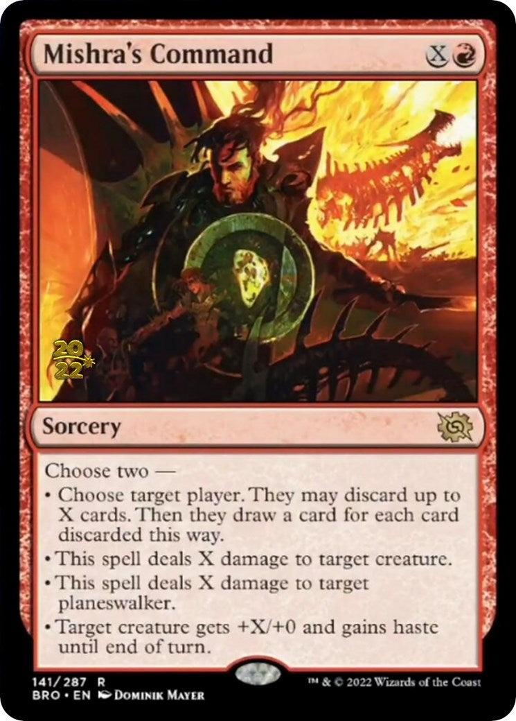 Mishra's Command [The Brothers' War: Prerelease Promos] - La Boîte Mystère ( The Mystery Box)