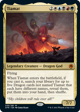 Tiamat [Dungeons & Dragons: Adventures in the Forgotten Realms] - La Boîte Mystère ( The Mystery Box)