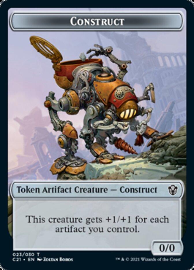 Copy // Construct Token (030) [Commander 2021 Tokens] - La Boîte Mystère ( The Mystery Box)