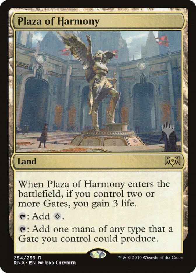 Plaza of Harmony (Promo Pack) [Ravnica Allegiance Promos] - La Boîte Mystère ( The Mystery Box)