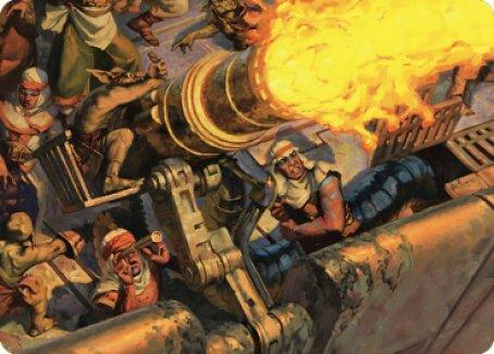 Mana Cannons Art Card [Dominaria United Art Series] - La Boîte Mystère ( The Mystery Box)