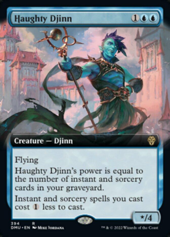 Haughty Djinn (Extended Art) [Dominaria United] - La Boîte Mystère ( The Mystery Box)