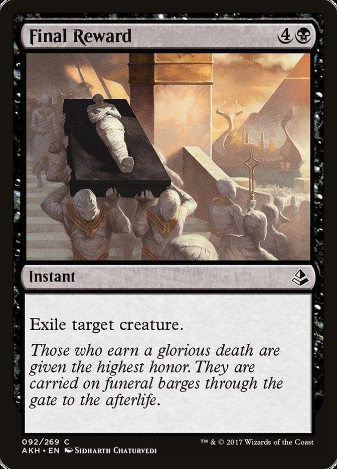 Final Reward [Amonkhet] - La Boîte Mystère ( The Mystery Box)