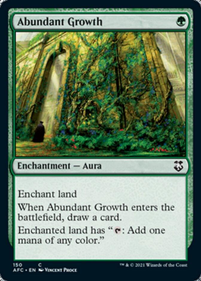 Abundant Growth [Dungeons & Dragons: Adventures in the Forgotten Realms Commander] - La Boîte Mystère ( The Mystery Box)