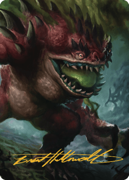 Hezrou Art Card (Gold-Stamped Signature) [Commander Legends: Battle for Baldur's Gate Art Series] - La Boîte Mystère ( The Mystery Box)