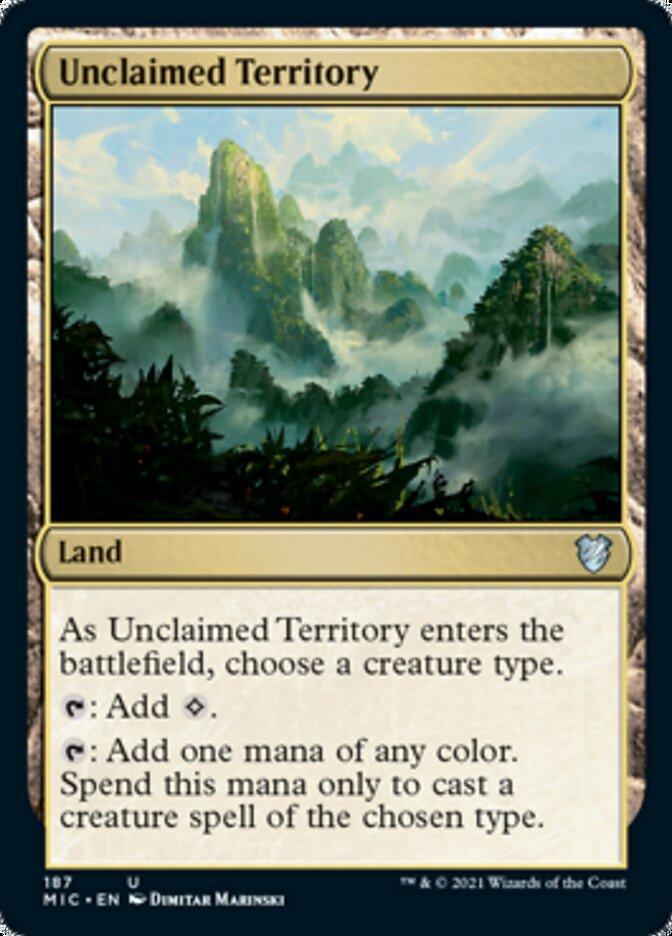 Unclaimed Territory [Innistrad: Midnight Hunt Commander] - La Boîte Mystère ( The Mystery Box)
