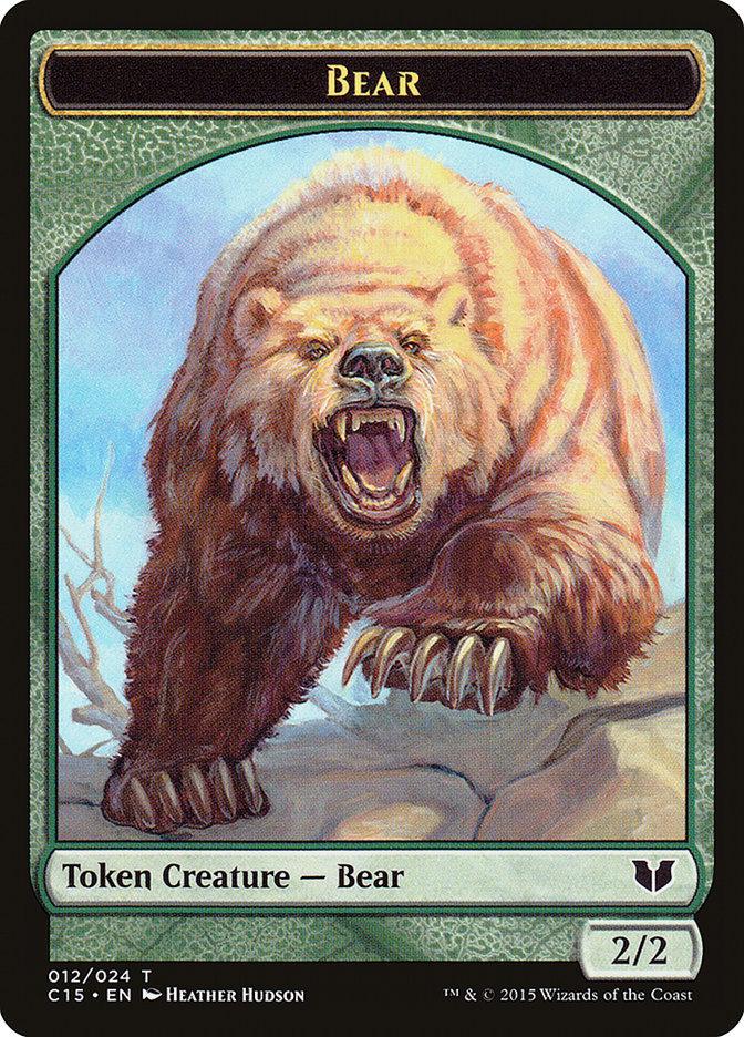 Bear // Spider Double-Sided Token [Commander 2015 Tokens] - La Boîte Mystère ( The Mystery Box)