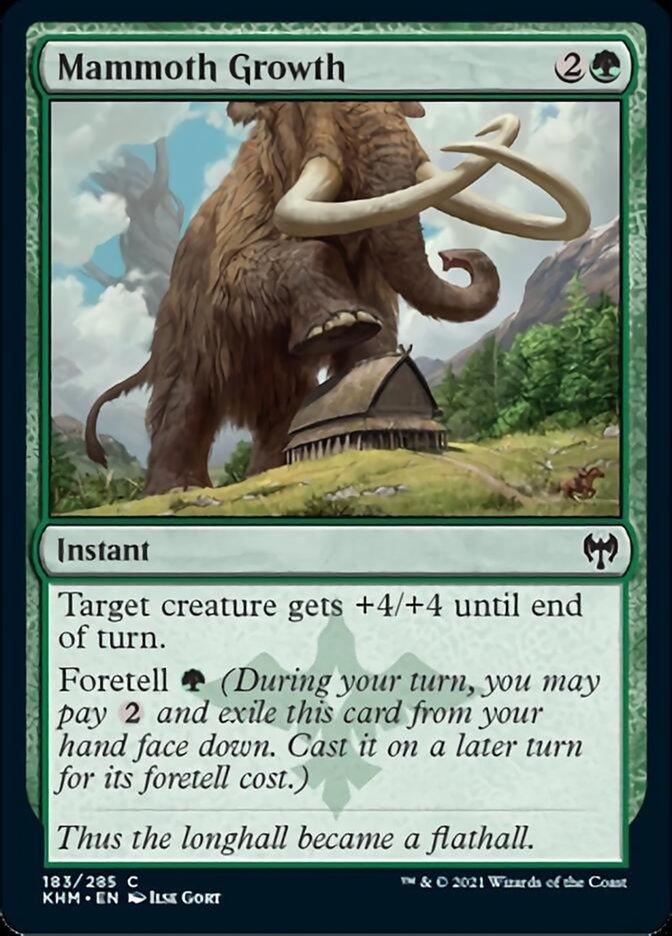Mammoth Growth [Kaldheim] - La Boîte Mystère ( The Mystery Box)