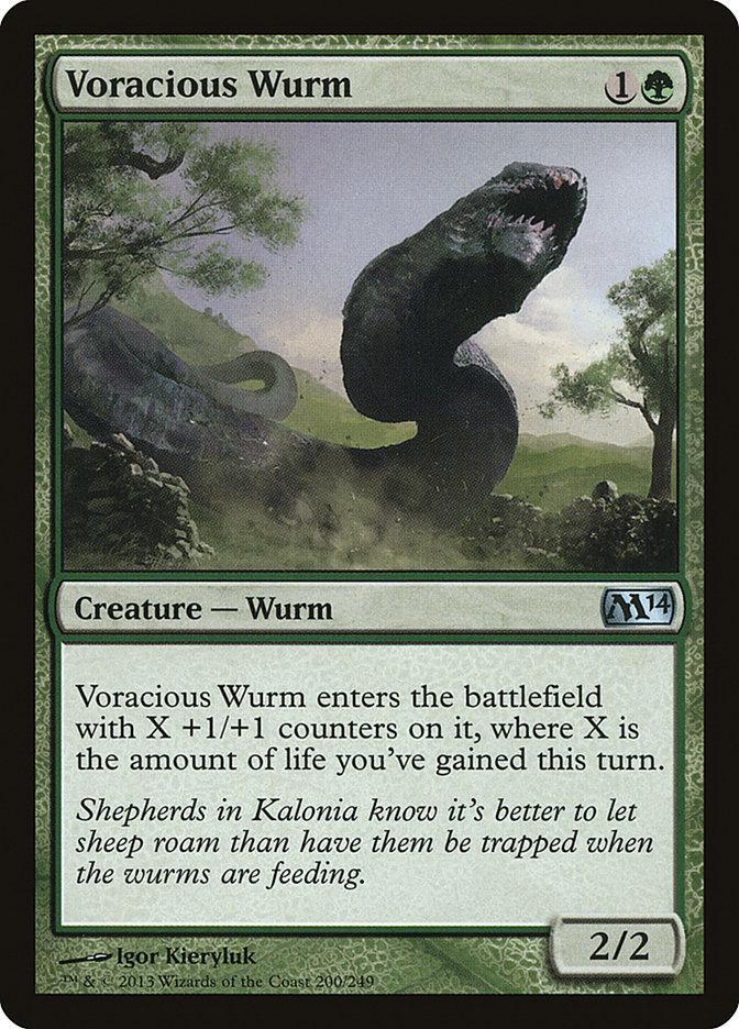 Voracious Wurm [Magic 2014] - La Boîte Mystère ( The Mystery Box)