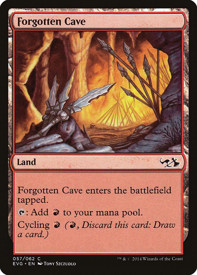 Forgotten Cave (Elves vs. Goblins) [Duel Decks Anthology] - La Boîte Mystère ( The Mystery Box)