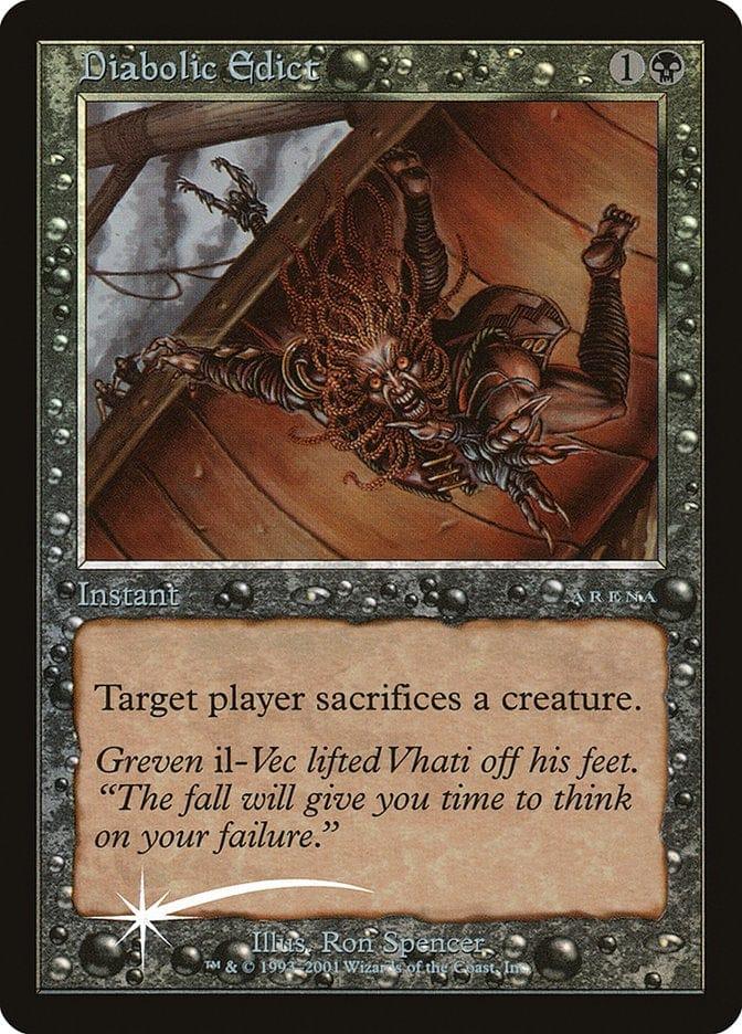 Diabolic Edict [Arena League 2001] - La Boîte Mystère ( The Mystery Box)