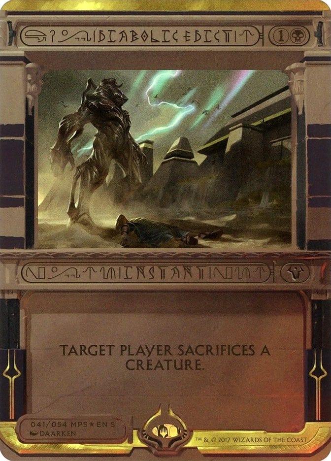 Diabolic Edict (Invocation) [Amonkhet Invocations] - La Boîte Mystère ( The Mystery Box)