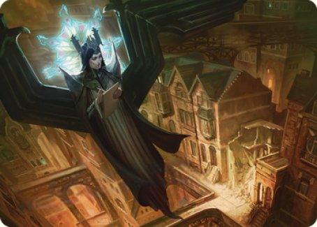 Angelic Sleuth Art Card [Streets of New Capenna Art Series] - La Boîte Mystère ( The Mystery Box)