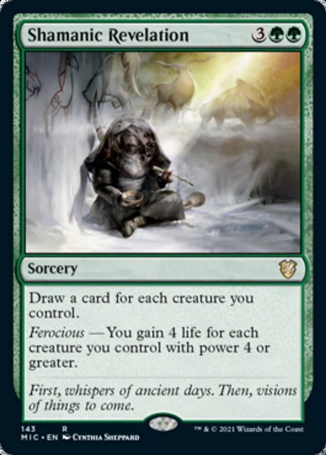 Shamanic Revelation [Innistrad: Midnight Hunt Commander] - La Boîte Mystère ( The Mystery Box)