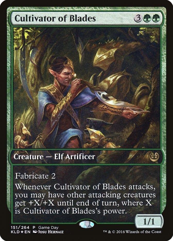 Cultivator of Blades (Game Day) [Kaladesh Promos] - La Boîte Mystère ( The Mystery Box)