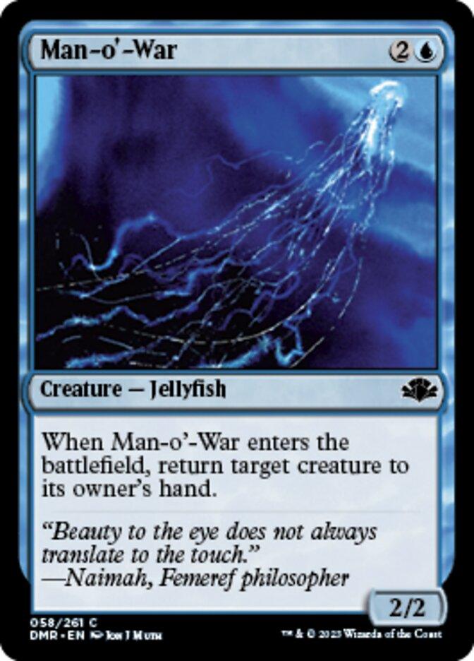Man-o'-War [Dominaria Remastered] - La Boîte Mystère ( The Mystery Box)