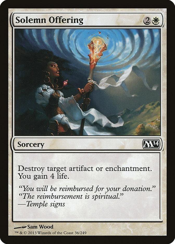 Solemn Offering [Magic 2014] - La Boîte Mystère ( The Mystery Box)