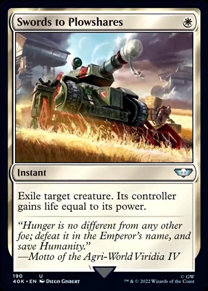 Swords to Plowshares [Universes Beyond: Warhammer 40,000] - La Boîte Mystère ( The Mystery Box)