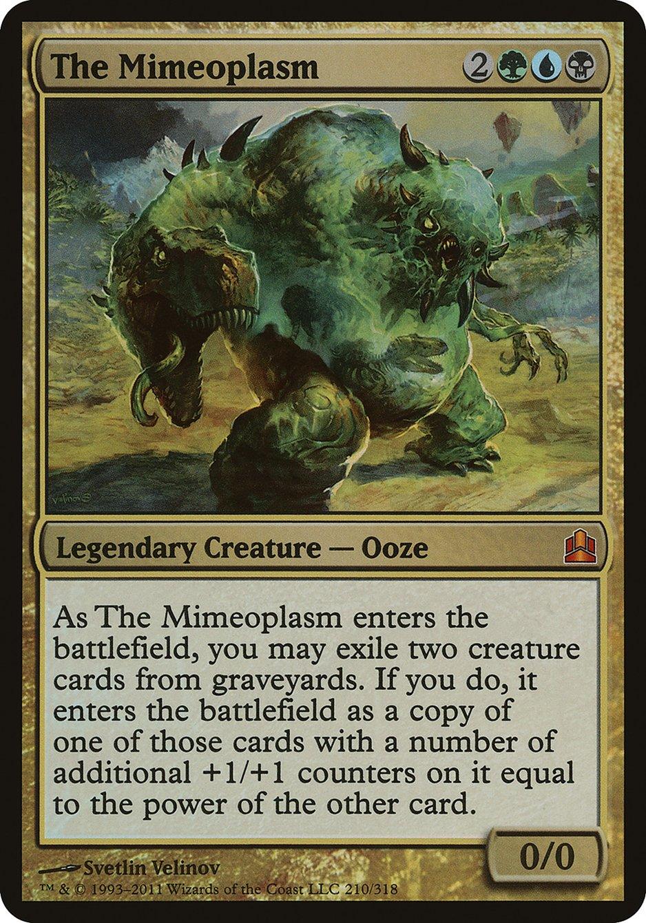 The Mimeoplasm (Oversized) [Commander 2011 Oversized] - La Boîte Mystère ( The Mystery Box)