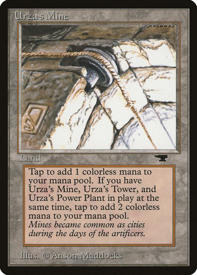 Urza's Mine (Pulley Embedded in Stone) [Antiquities] - La Boîte Mystère ( The Mystery Box)