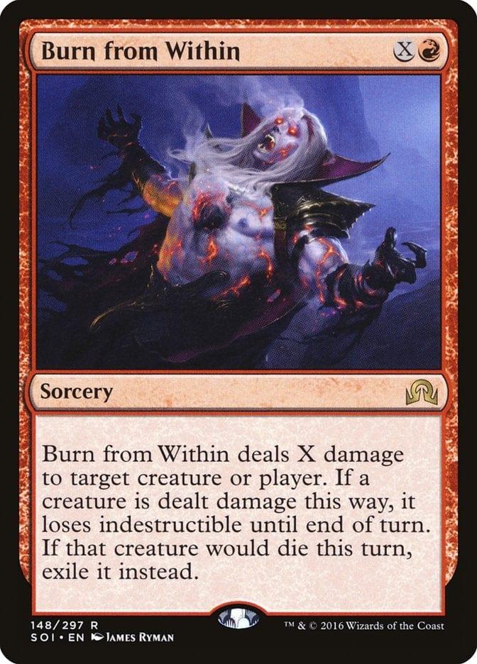 Burn from Within [Shadows over Innistrad] - La Boîte Mystère ( The Mystery Box)