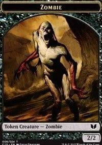 Zombie // Elephant Double-Sided Token [Commander 2015 Tokens] - La Boîte Mystère ( The Mystery Box)