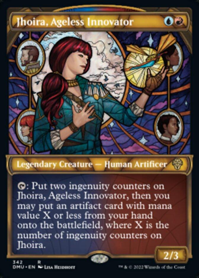 Jhoira, Ageless Innovator (Showcase Textured) [Dominaria United] - La Boîte Mystère ( The Mystery Box)